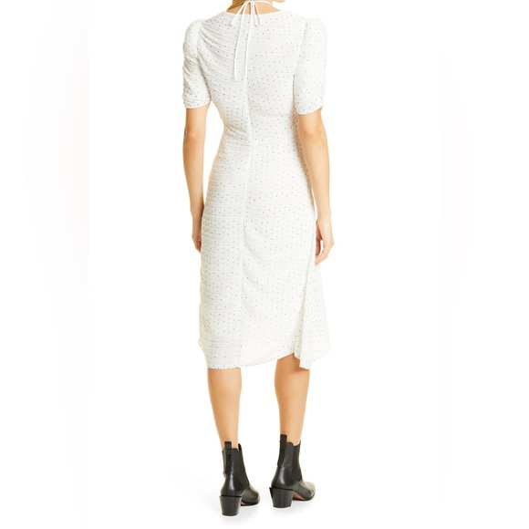 Frame NWOT Polka Dot Dress - Picture 4 of 16